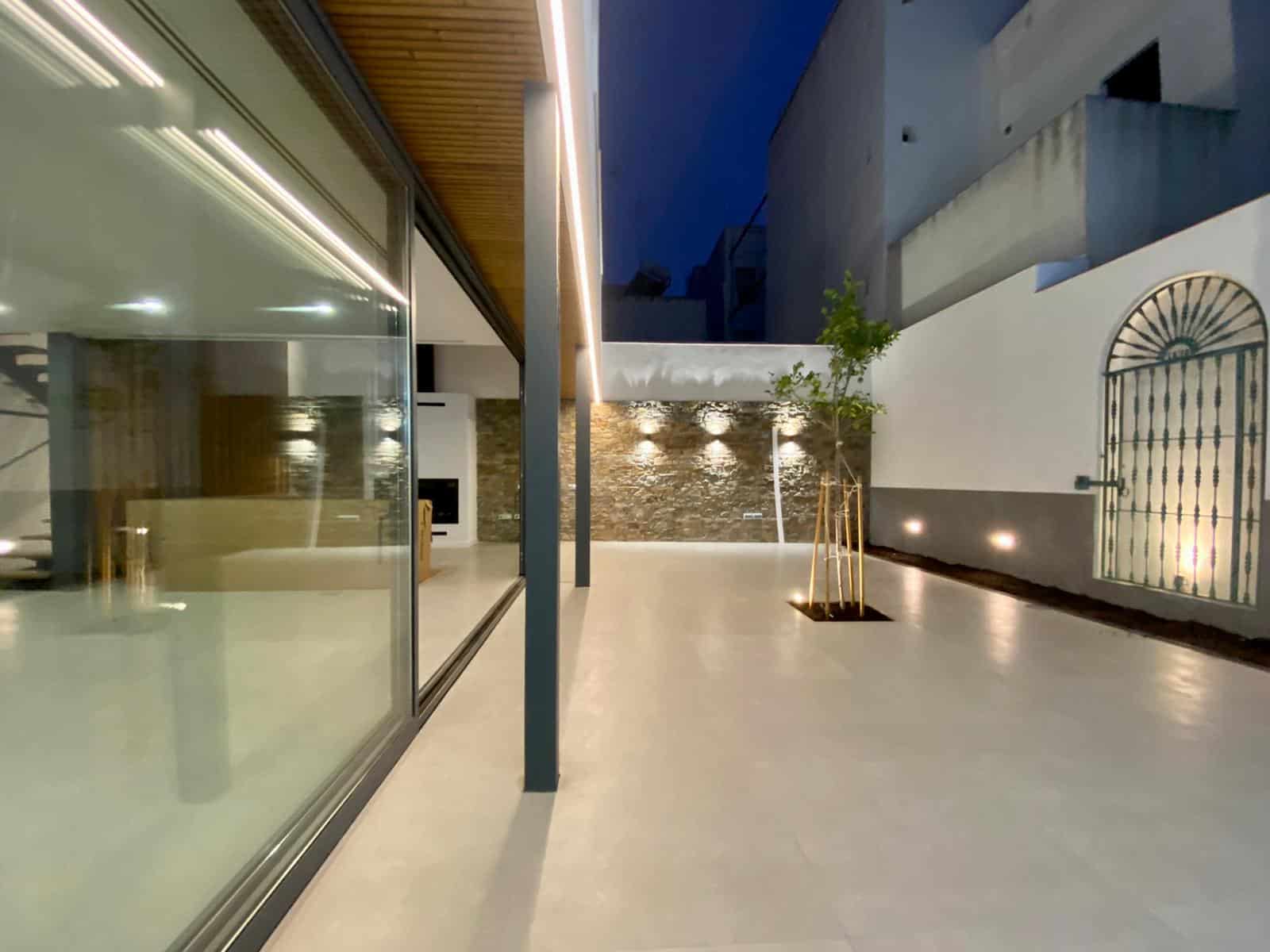 Fotos De Obra De Nueva Construccion De. Vivienda Unifamiliar De 450 M2 En Sevilla Capital Nervion 61