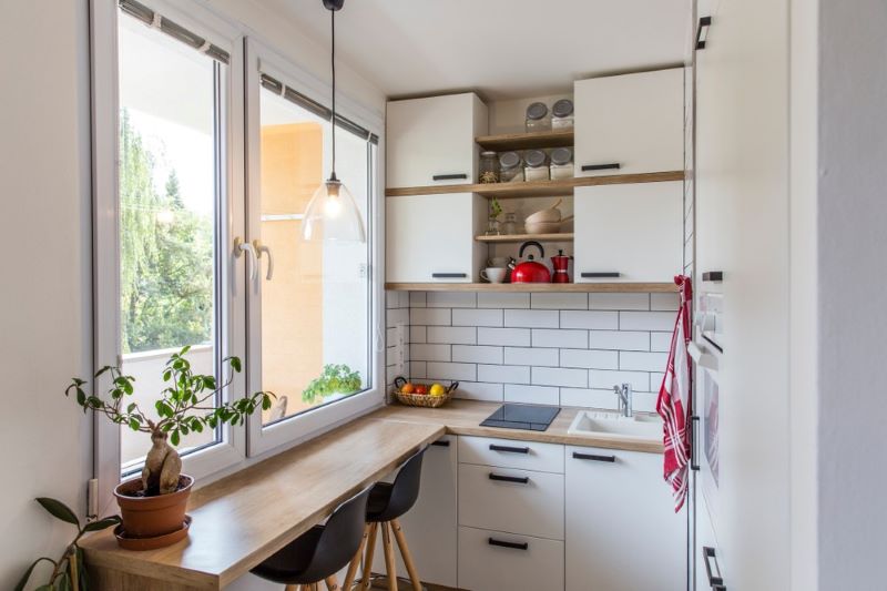 cómo distribuir una cocina pequeña