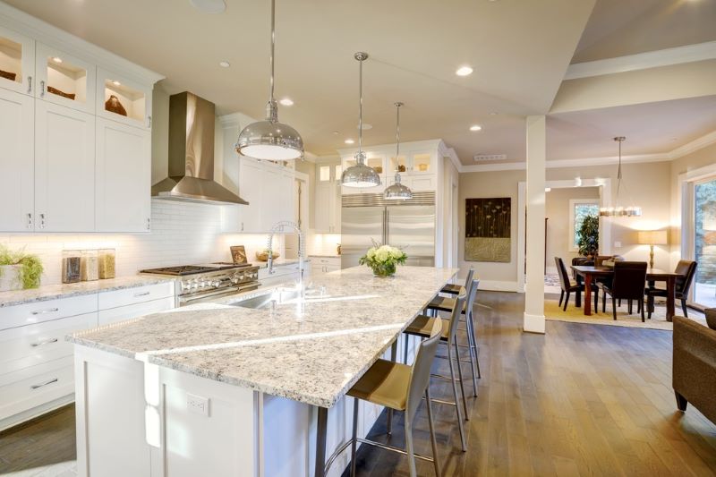 integrar cocina y salón